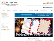 Tablet Screenshot of imageshoponline.com